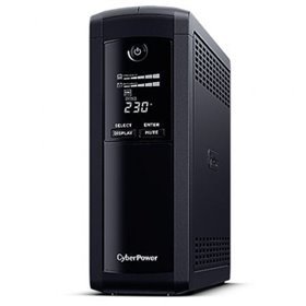 No-break interativo de linha Cyberpower VP1600ELCD/ 1600VA-960W/ 5 saídas/ Formato de torre