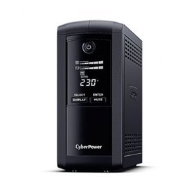 UPS interativo de linha Cyberpower VP700ELCD/ 700VA-390W/ 4 saídas/ Formato de torre
