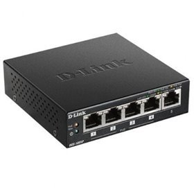 Switch D-Link DGS-1005P 5 Portas/RJ-45 10/100/1000 PoE