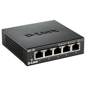 Switch D-Link DGS-105 5 Portas/RJ-45 10/100/1000