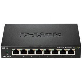 Switch D-Link DGS-108 8 Portas/RJ-45 10/100/1000