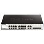 Switch D-Link DGS-1210-20/ 20 Portas/ RJ45 10/100/1000/ SFP