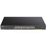 Switch Gerenciado Inteligente D-Link DGS-1250-28XMP 28 Portas/RJ-45 10/100/1000 PoE/SFP