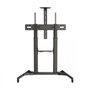 Suporte de chão ajustável/inclinável Fonestar STS-42106N com rodas para TVs de 60 a 100 polegadas/até 100 kg