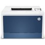 Impressora a laser HP LaserJet Pro 4202dn duplex/colorida, branca e azul