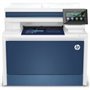 HP LaserJet Pro 4302fdn Impressora multifuncional a laser colorida Fax/Duplex/ADF/Branco e Azul