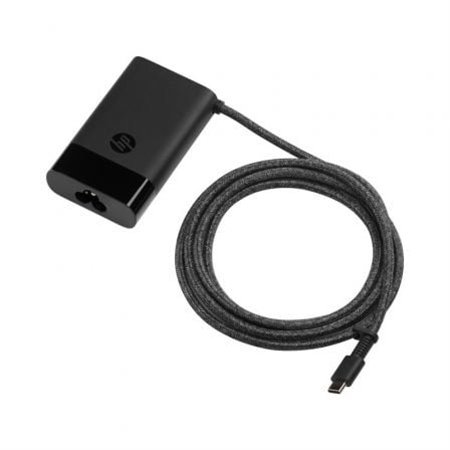 Carregador USB Tipo C Original HP 671R2AA para Laptop/ 65 W/ Automático/ Voltagem 5-20 V