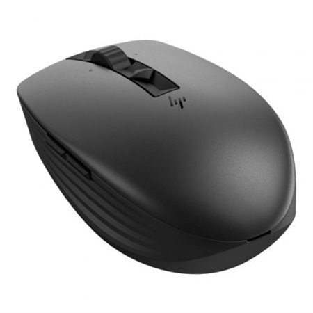 Mouse sem fio Bluetooth HP 710/ Bateria recarregável/ Até 3000 DPI/ Preto