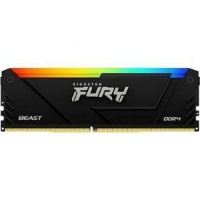 Kingston FURY Beast RGB 8GB/ DDR4/ 3200MHz/ 1,35V/ CL16/ Memória RAM DIMM