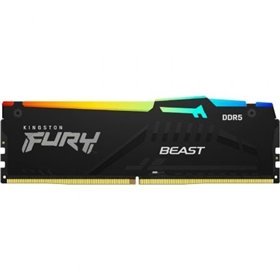 Kingston FURY Beast RGB 16 GB/ DDR5/ 5600 MHz/ 1,25 V/ CL40/ Memória RAM DIMM