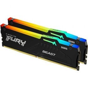Memória RAM Kingston FURY Beast RGB 2 x 16 GB/ DDR5/ 6000 MHz/ 1,35 V/ CL36/ DIMM