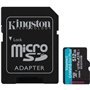 Cartão de memória Kingston CANVAS Go! Plus microSD XC de 512 GB com adaptador/ Classe 10/ 170 MB/ 512 GB