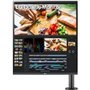 Monitor profissional LG DualUp Ergo 28MQ780-B de 27,6"/ SDQHD/ Multimídia/ Altura ajustável/ Preto