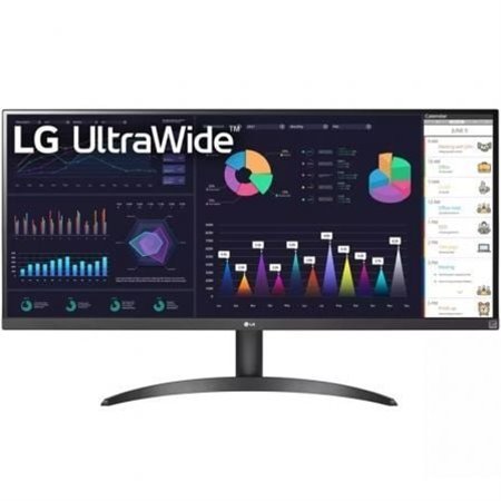 Monitor profissional ultrawide LG 34WQ500-B 34"/ WFHD/ Preto