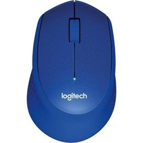 Mouse sem fio Logitech M330 Silent Plus/ Até 1000 DPI/ Azul