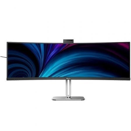 Philips 49B2U6900CH Monitor profissional curvo de ultradesempenho de 48,8"/ QHD duplo/ Multimídia/ Altura ajustável/ Webcam/ Pre