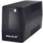UPS de linha interativa básica Phasak 800 VA/ 800 VA-480 W/ 2 saídas/ Formato torre