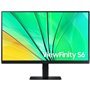 Monitor profissional Samsung ViewFinity S6 S27D600EAU 27" QHD, altura ajustável, preto