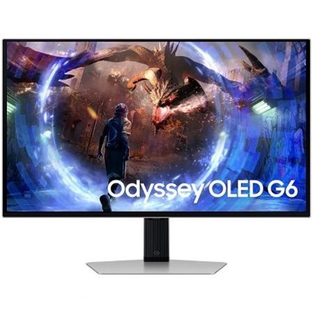 Monitor gamer Samsung G6 Odyssey OLED S27DG600SU 27"/ QHD/ 0,03 ms/ 360 Hz/ Altura ajustável/ Prata