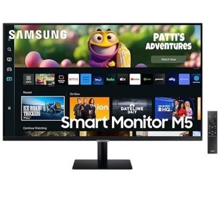 Monitor Inteligente Samsung M5 S27DM500EU 27"/ Full HD/ Multimídia/ Smart TV/ Preto