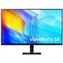 Monitor profissional Samsung ViewFinity S8 S80D S32D800EAU 32" 4K, altura ajustável, preto
