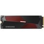 Samsung 990 PRO 1TB SSD/ M.2 2280 PCIe 4.0/ com dissipador de calor/ Compatível com PS5 e PC/ Capacidade total