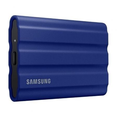 Unidade SSD externa Samsung Portable T7 Shield 1 TB/ USB 3.2/ Azul