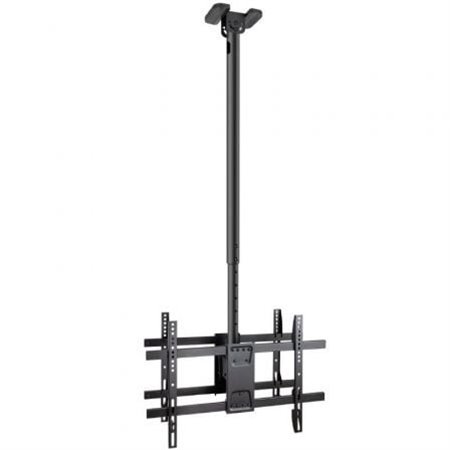 TooQ LPCE2286TSLI-XL-B Suporte de teto giratório/inclinável/nivelado para 2 TVs (43-86")/até 100 kg