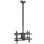 TooQ LPCE2286TSLI-XL-B Suporte de teto giratório/inclinável/nivelado para 2 TVs (43-86")/até 100 kg