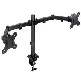 TooQ DB1802TN-B Suporte de mesa para monitor duplo/giratório/inclinável/até 8 kg