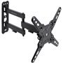 TooQ LP1345TN-B Suporte de parede extensível/giratório/inclinável para TVs de 13 a 43 polegadas de até 20 kg