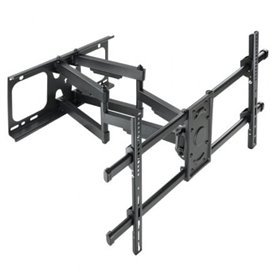 TooQ LP3790TN-B Suporte de parede giratório/inclinável/nivelado para TVs de 43 a 90 polegadas de até 75 kg