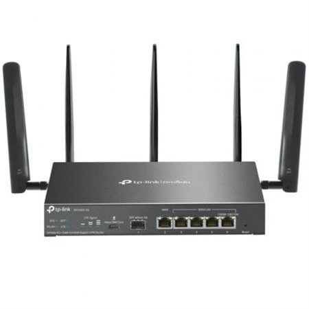 Router VPN 4G TP-Link Omada ER706W-4G/ WiFi 6/ 3000 Mbps/ 2,4 GHz 5 GHz/ 5 antenas/ WiFi 802.1Q