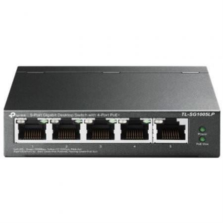 Switch TP-Link TL-SG1005LP 5 Portas/ RJ-45 10/100/1000/ PoE