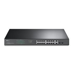 Switch Inteligente Easy TP-Link TL-SG1218MPE 20 Portas/RJ-45 10/100/1000 PoE+/SFP
