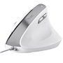 Mouse ergonômico Trust Bayo II/ Até 2400 DPI/ Branco