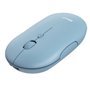 Mouse sem fio Bluetooth Trust Puck/ Bateria recarregável/ Até 1600 DPI/ Azul