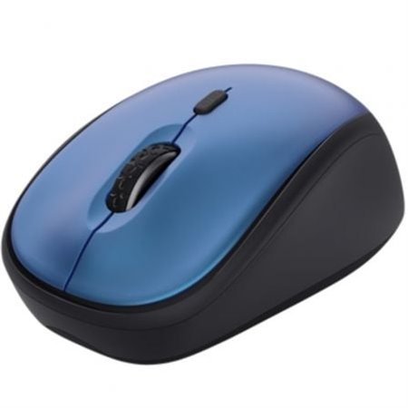 Trust Yvi+ Mini Mouse Sem Fio Silencioso/ Até 1600 DPI/ Azul