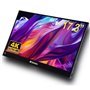 Monitor portátil touchscreen Verbatim PMT-17-4K 17,3"/ 4K/ preto