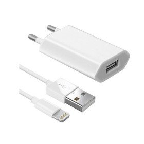 Carregador + Cabo Apple Lightning para USB 1m