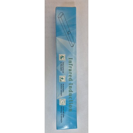 Luz com sensor de movimento recarregável via USB
