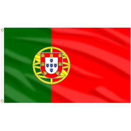 Bandeira Portuguesa, Bandeira Nacional, Bandeira De Apoio A Jogos De Futebol, 60 X 100 Cm