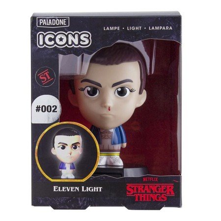 Lâmpada paladone ícone coisas estranhas onze