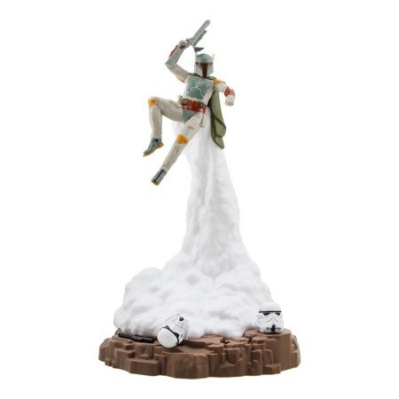Lâmpada diorama paladone star wars boba fett