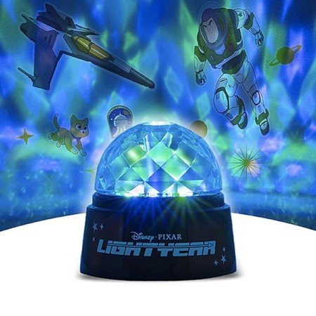 Lâmpada de projeção com adesivos paladone disney buzz lightyear