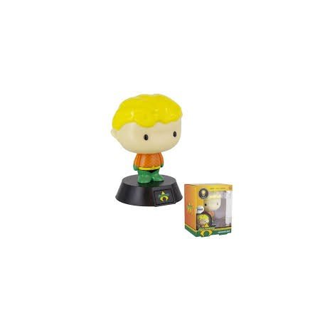 Lâmpada paladone ícone dc comics aquaman