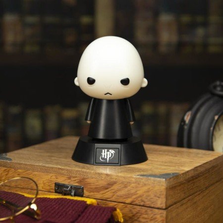 Lâmpada paladone ícone harry potter voldemort