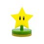 Lâmpada Paladone ícone estrela super mario