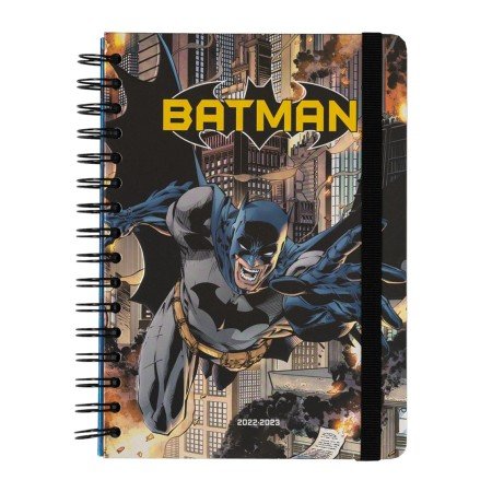 Diário escolar a5 2022 - 2023 12 meses dc comics batman