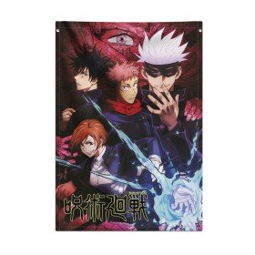 Bandeira decorativa de Jujutsu Kaisen